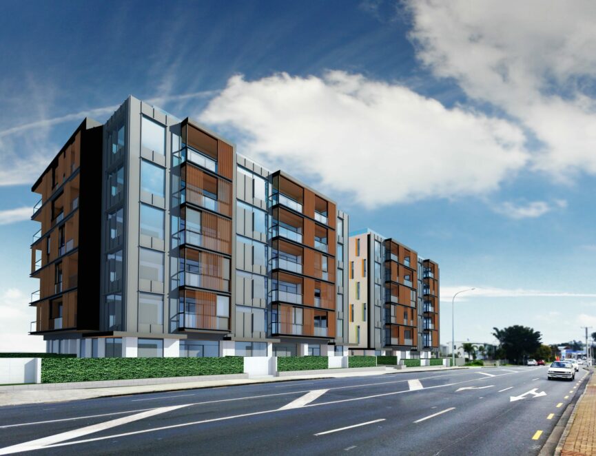 The Sargeson apartment building